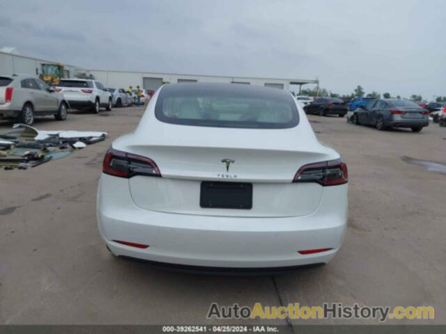 TESLA MODEL 3 STANDARD RANGE PLUS REAR-WHEEL DRIVE/STANDARD RANGE REAR-WHEEL DRIVE, 5YJ3E1EA6LF804962