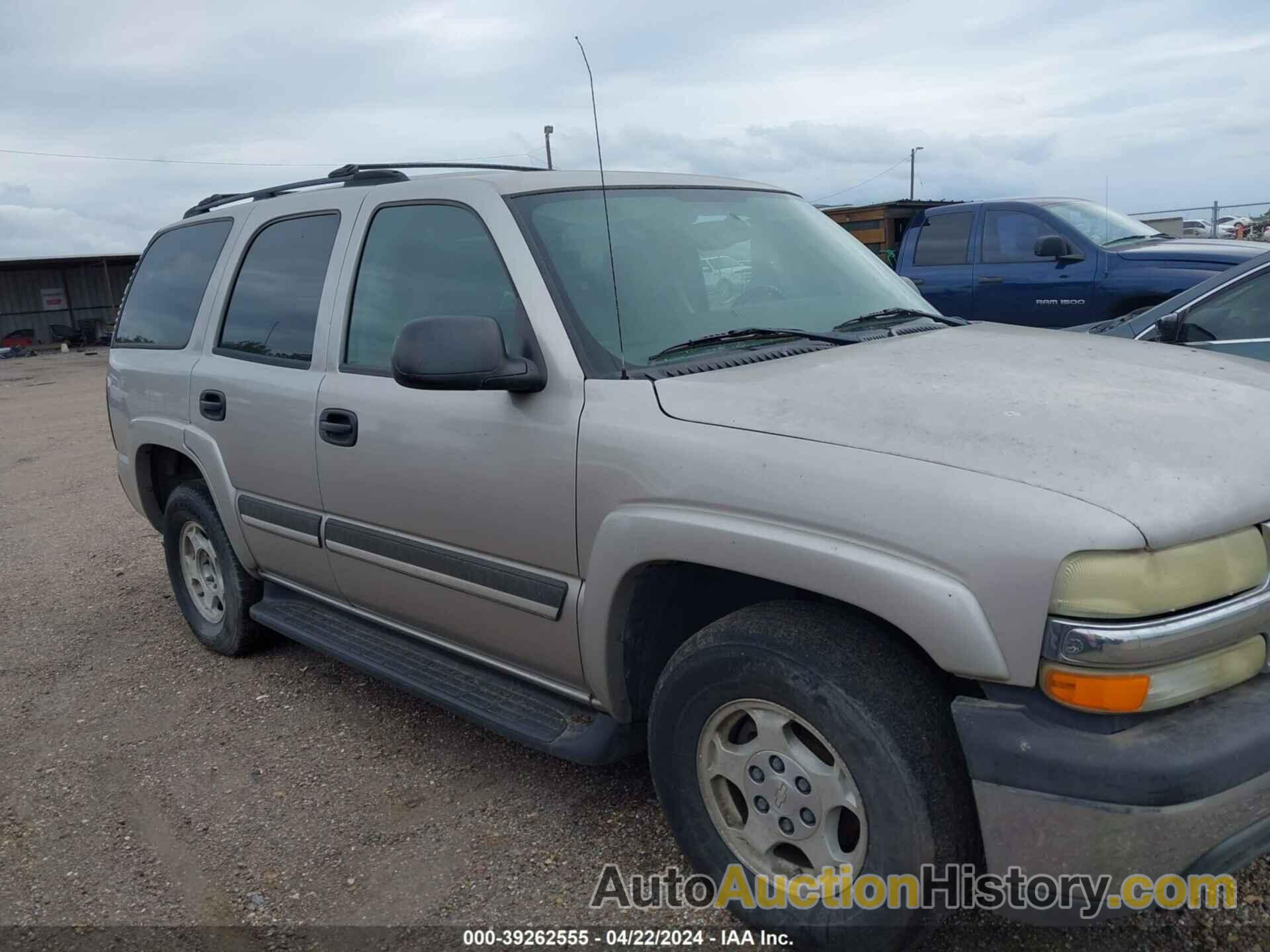 CHEVROLET TAHOE LS, 1GNEC13Z34R220318