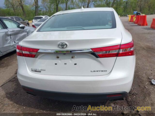 TOYOTA AVALON LIMITED, 4T1BK1EBXEU101206