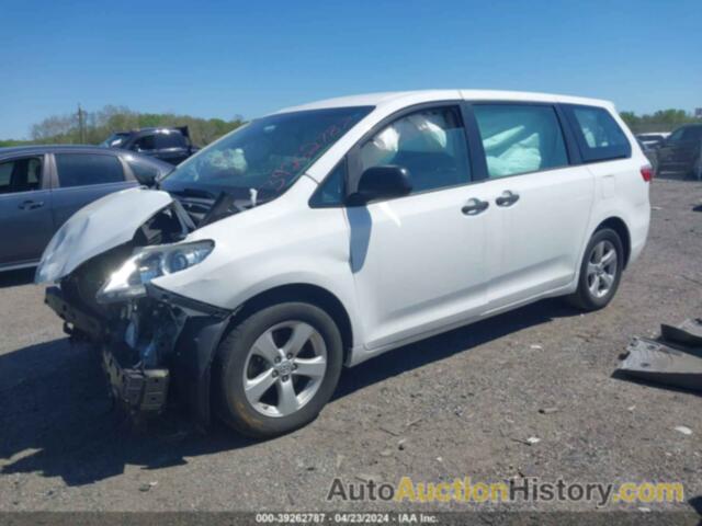 TOYOTA SIENNA L 7 PASSENGER, 5TDZZ3DC6HS775267