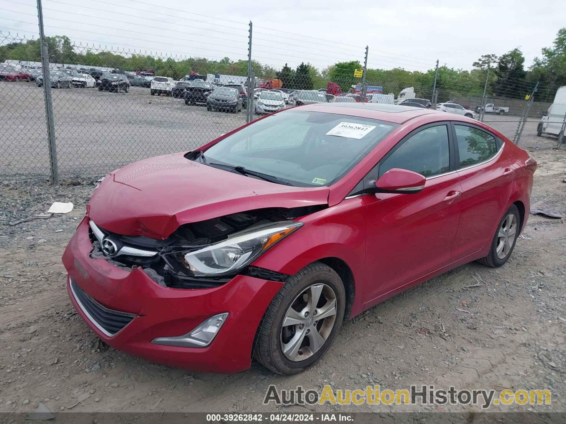 HYUNDAI ELANTRA VALUE EDITION, KMHDH4AE6GU491538