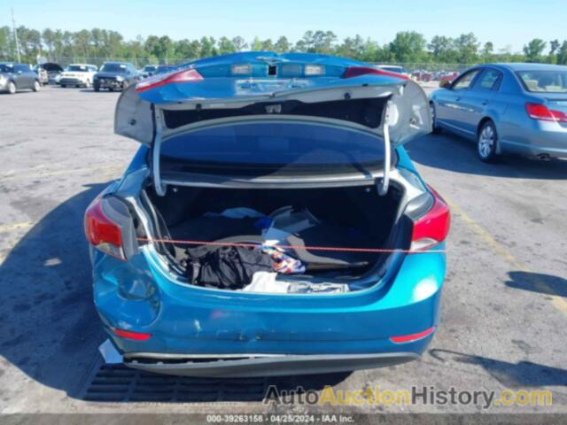 HYUNDAI ELANTRA SE, KMHDH4AE3EU113206