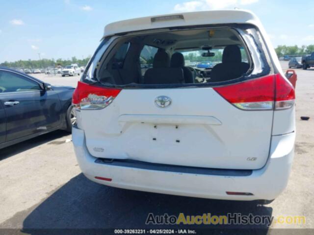 TOYOTA SIENNA LE V6, 5TDKK3DC6BS015322