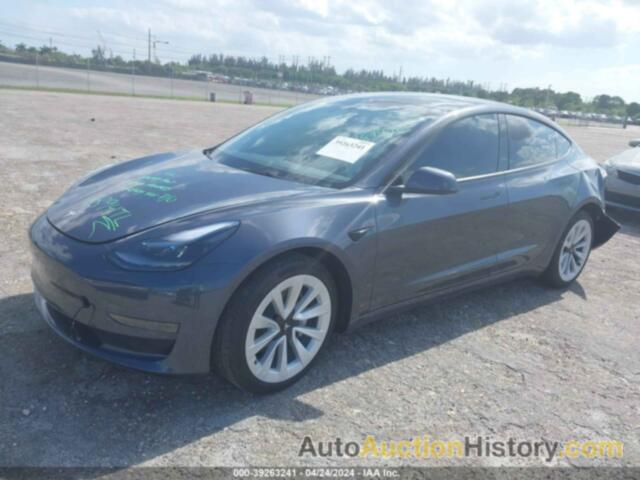 TESLA MODEL 3 REAR-WHEEL DRIVE, 5YJ3E1EA8PF422955