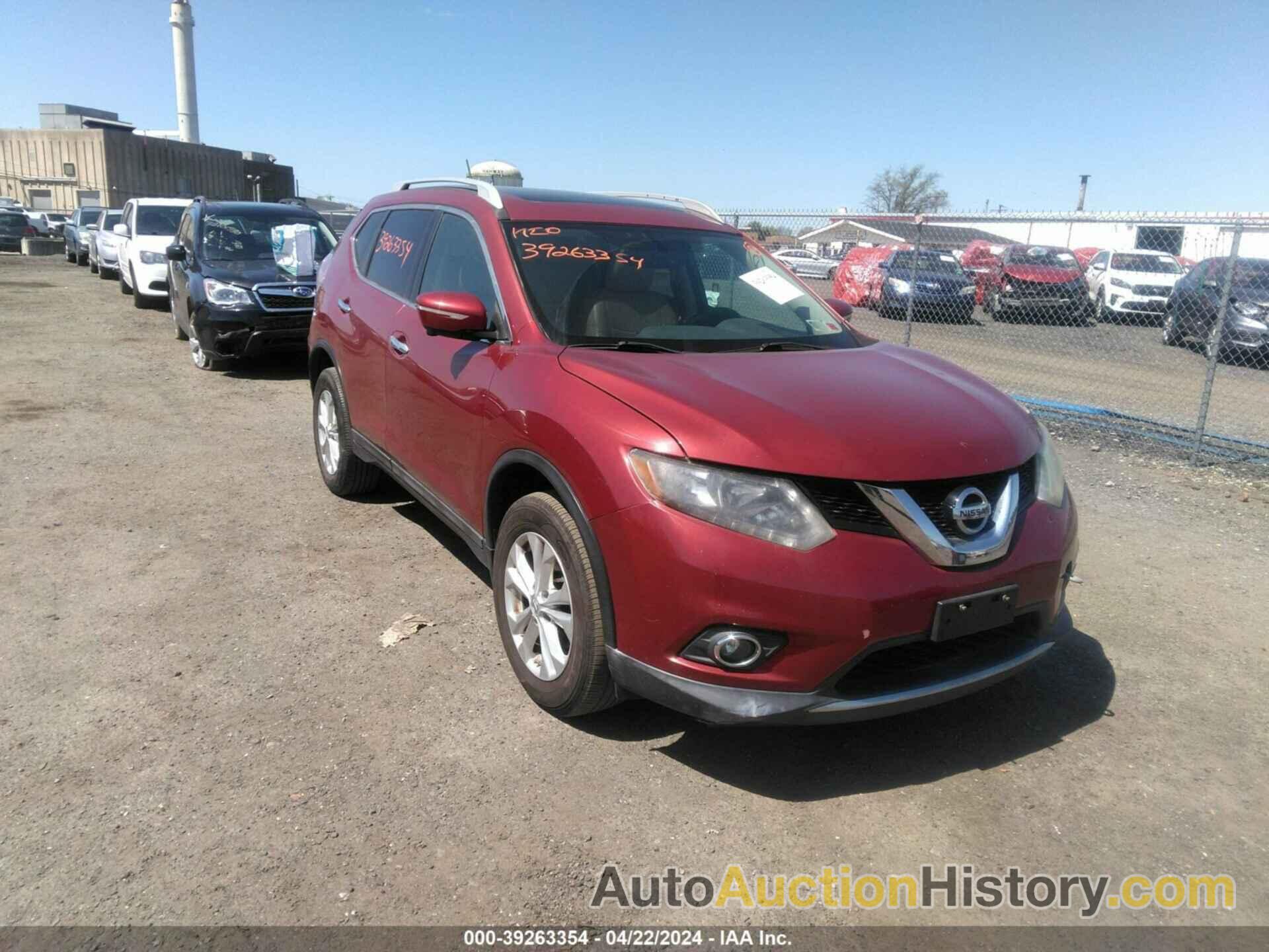 NISSAN ROGUE SV, 5N1AT2MV8FC800738