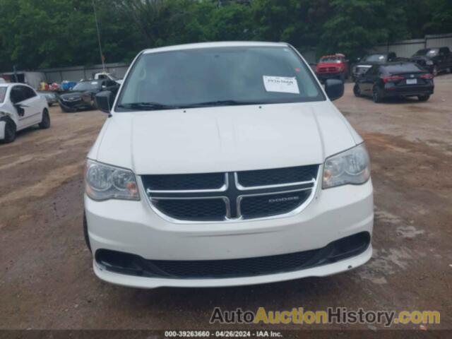 DODGE GRAND CARAVAN SE, 2C4RDGBG0CR229805