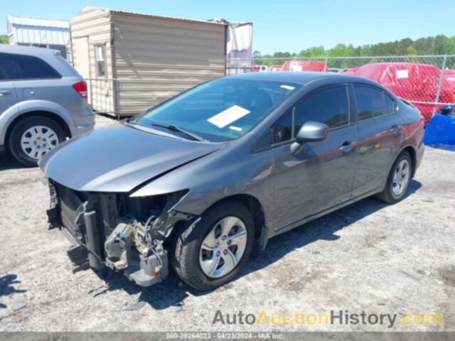 HONDA CIVIC LX, 2HGFB2F56DH558702