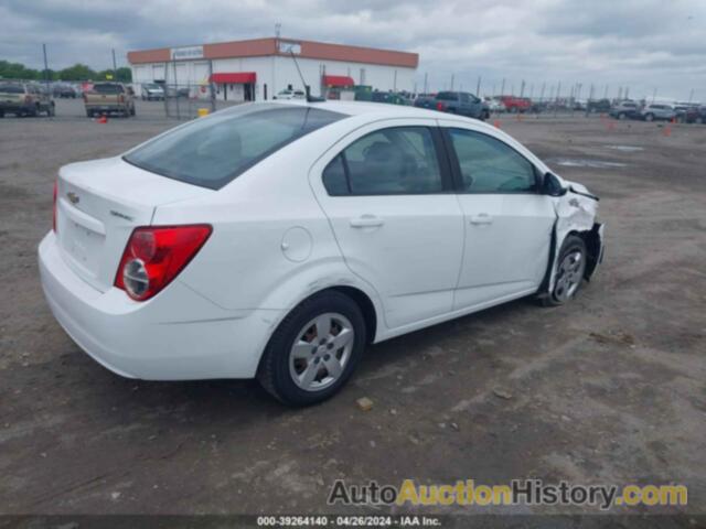 CHEVROLET SONIC LS AUTO, 1G1JA5SH7E4192351