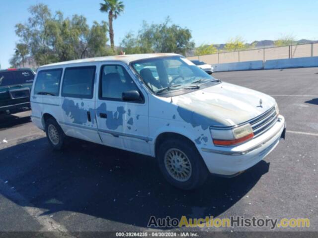 PLYMOUTH GRAND VOYAGER SE, 1P4GH44R6PX612112