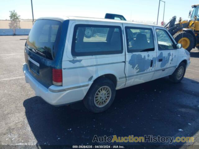 PLYMOUTH GRAND VOYAGER SE, 1P4GH44R6PX612112