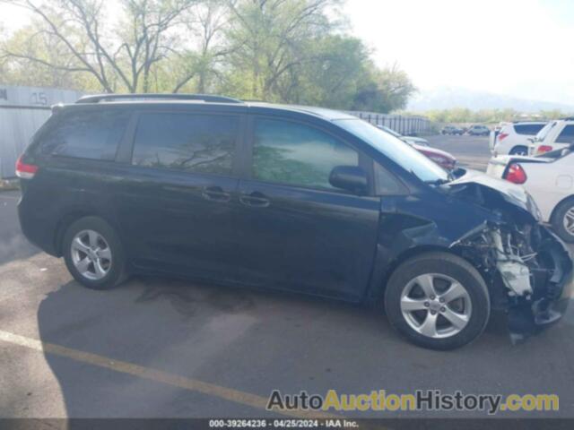 TOYOTA SIENNA LE, 5TDKK3DC1DS357764