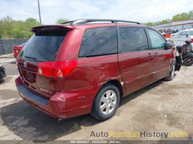 TOYOTA SIENNA LE, 5TDZK23C69S274879