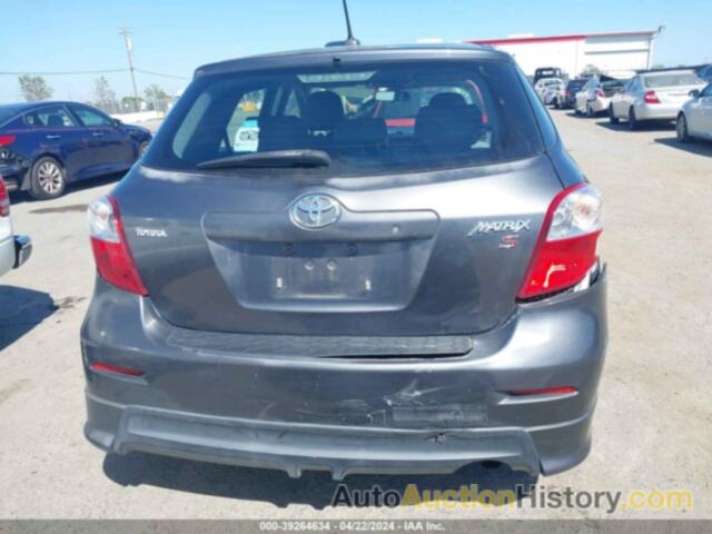 TOYOTA MATRIX S, 2T1KE40E69C007390