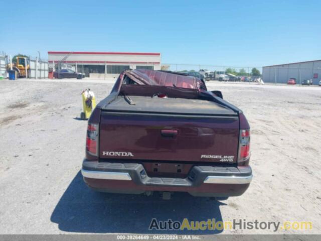 HONDA RIDGELINE RTL, 5FPYK1F53CB459526