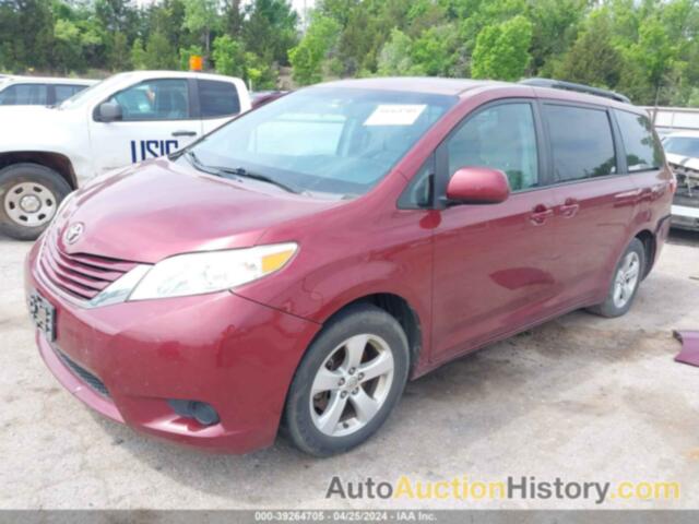 TOYOTA SIENNA LE 8 PASSENGER, 5TDKZ3DCXHS835696