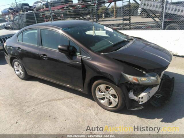 HONDA CIVIC LX, 2HGFB2F57EH513799