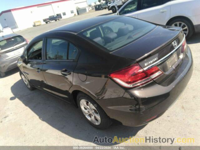 HONDA CIVIC LX, 2HGFB2F57EH513799