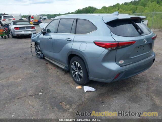 TOYOTA HIGHLANDER XLE, 5TDGZRAH6NS102033