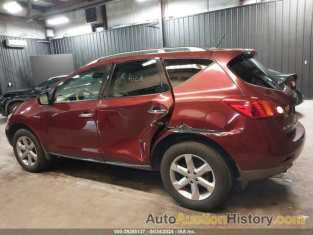 NISSAN MURANO SL, JN8AZ18W89W211910