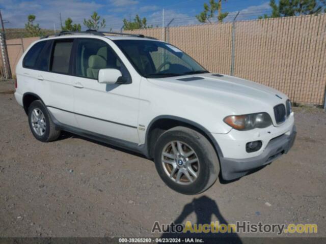 BMW X5 3.0I, 5UXFA13574LU28414