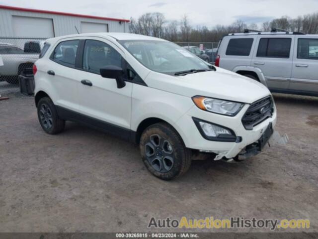 FORD ECOSPORT S, MAJ6S3FL3NC473135