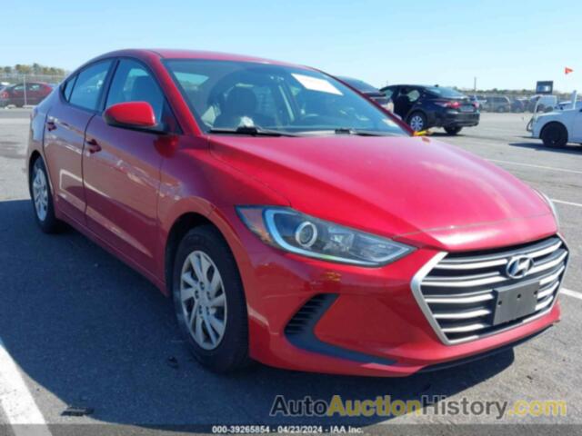 HYUNDAI ELANTRA SE, 5NPD74LF3HH165396