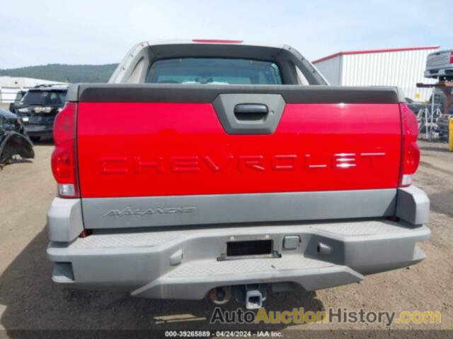 CHEVROLET AVALANCHE 1500, 3GNEK13T12G107348