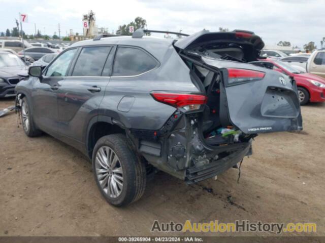 TOYOTA HIGHLANDER PLATINUM, 5TDKDRAH3PS033460