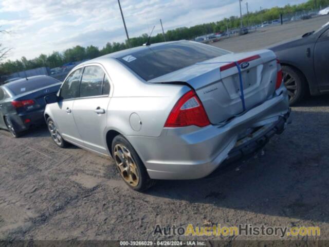 FORD FUSION SE, 3FAHP0HA1BR323977