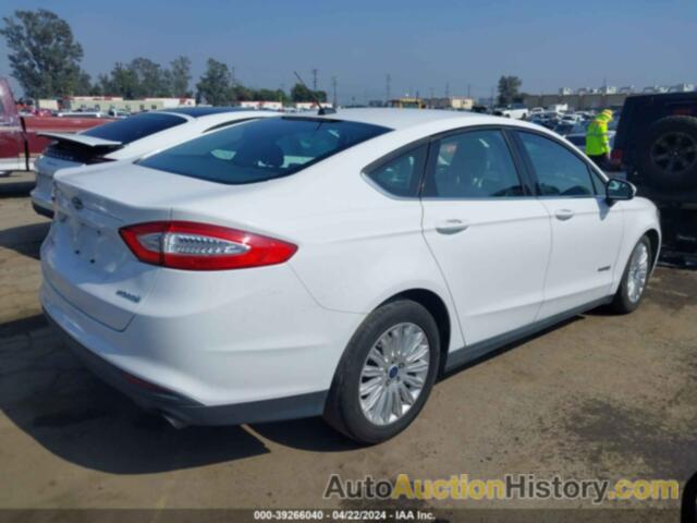 FORD FUSION HYBRID S, 3FA6P0UU9ER164556