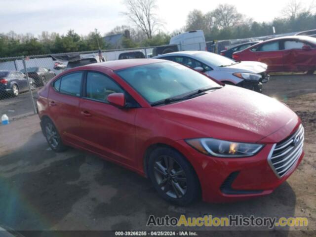 HYUNDAI ELANTRA SEL, 5NPD84LF5JH299930