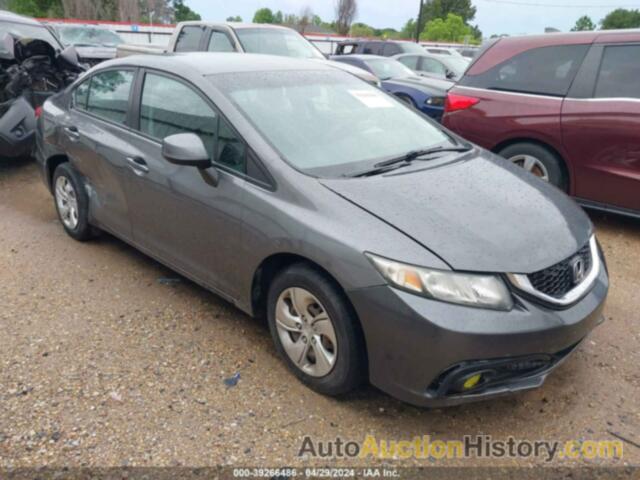 HONDA CIVIC LX, 2HGFB2F57DH594723