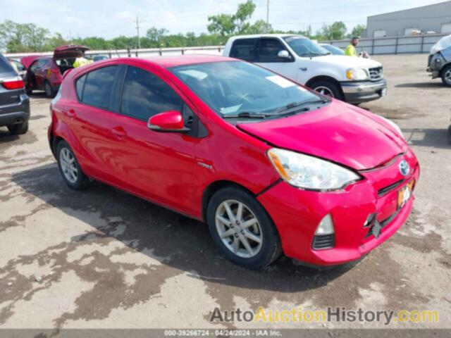 TOYOTA PRIUS C THREE, JTDKDTB39C1525420