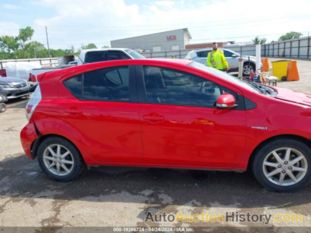 TOYOTA PRIUS C THREE, JTDKDTB39C1525420