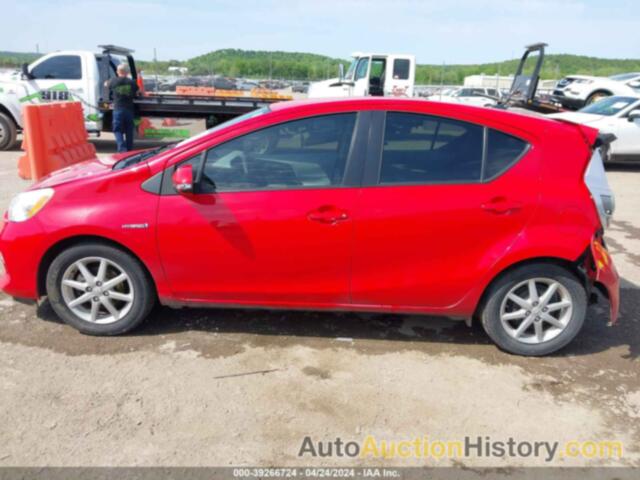 TOYOTA PRIUS C THREE, JTDKDTB39C1525420