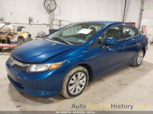 HONDA CIVIC LX, 2HGFB2F58CH560420