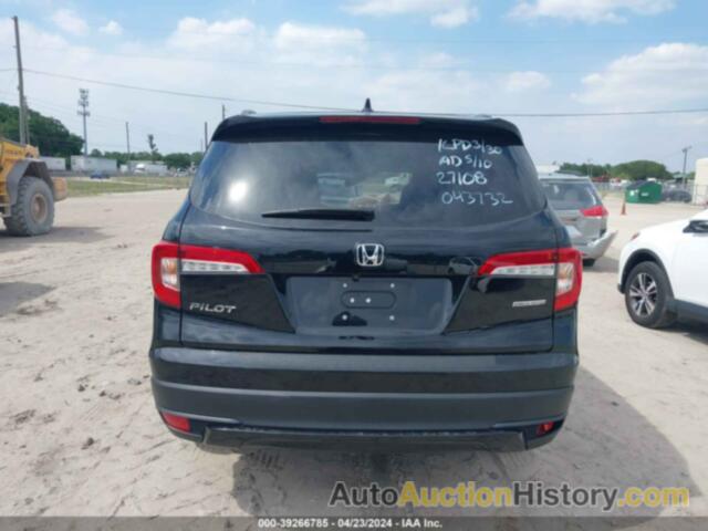 HONDA PILOT 2WD SPECIAL EDITION, 5FNYF5H27MB043732