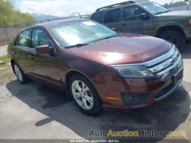 FORD FUSION SE, 3FAHP0HA2CR163657