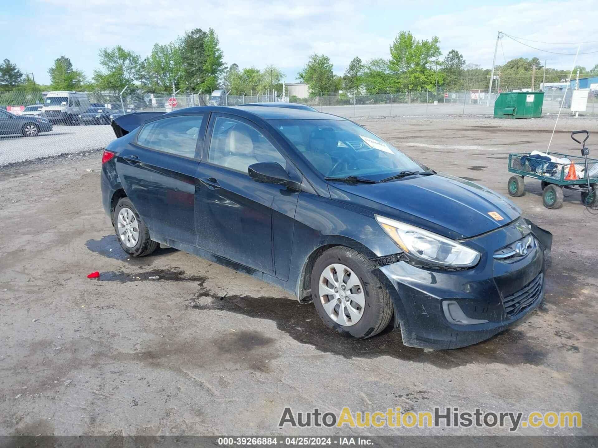 HYUNDAI ACCENT SE, KMHCT4AE9GU101896