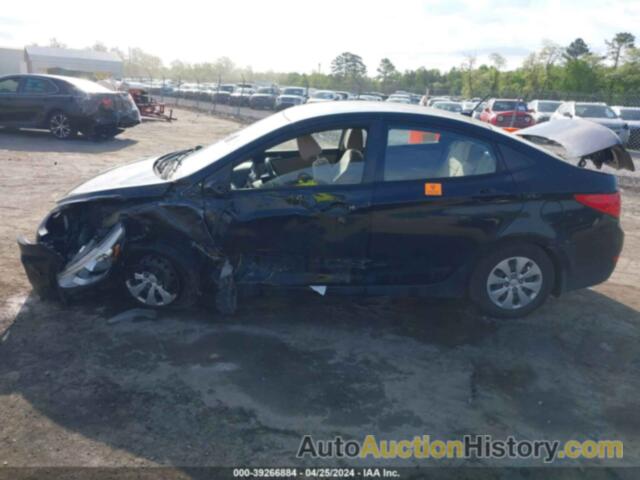 HYUNDAI ACCENT SE, KMHCT4AE9GU101896