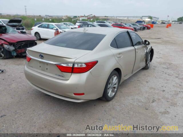 LEXUS ES 300H, JTHBW1GG9E2043004