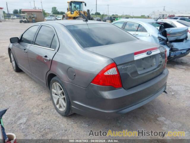 FORD FUSION SEL, 3FAHP0JA3AR395577