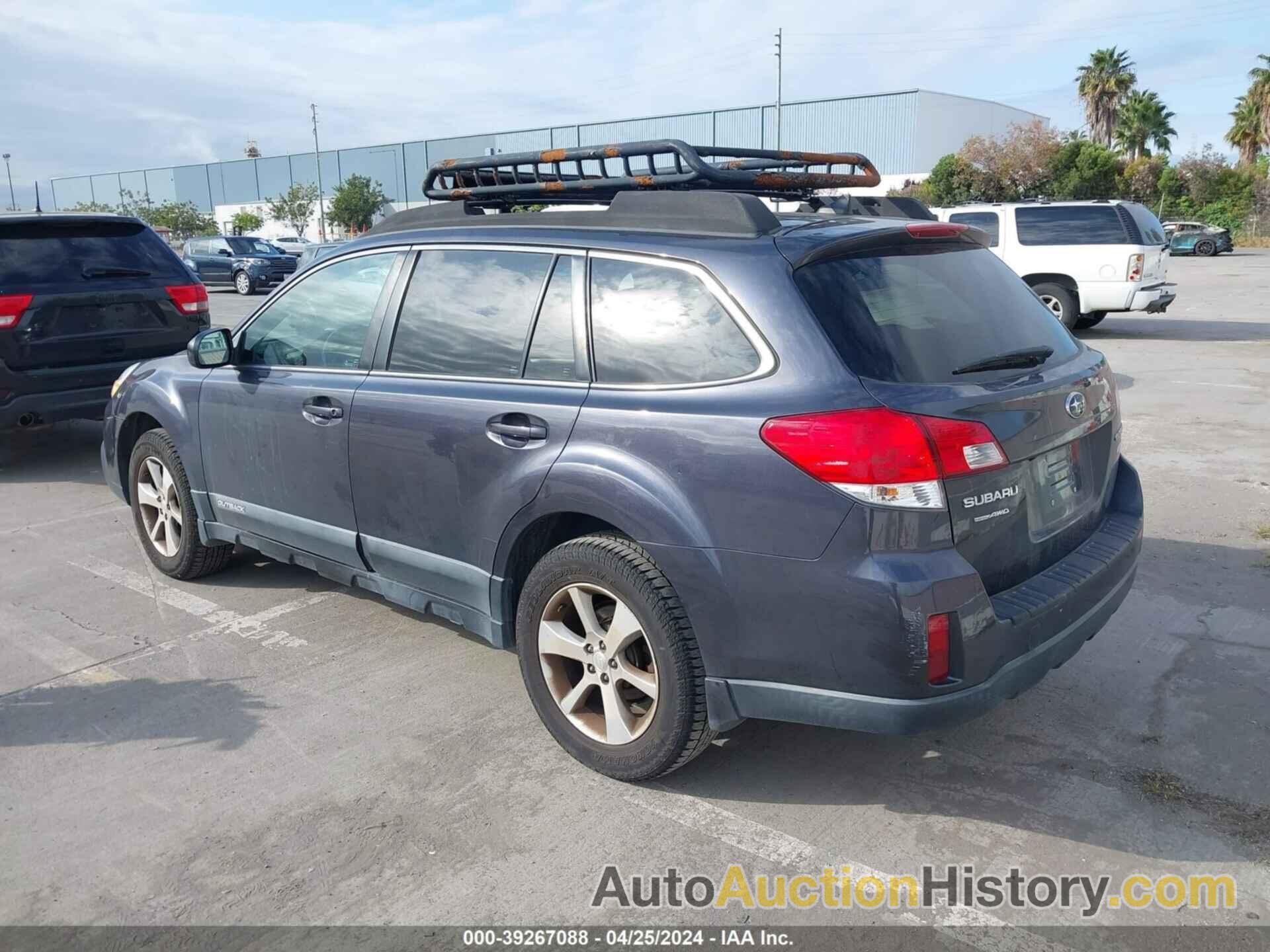 SUBARU OUTBACK 2.5I LIMITED, 4S4BRBKC9D3270362