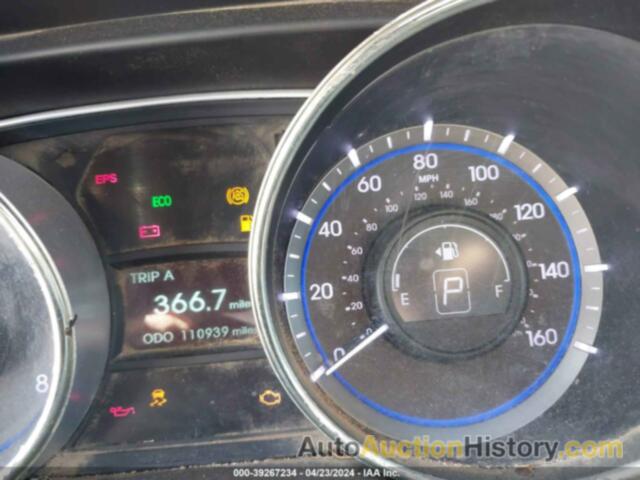 HYUNDAI SONATA GLS, 5NPEB4AC8DH529253