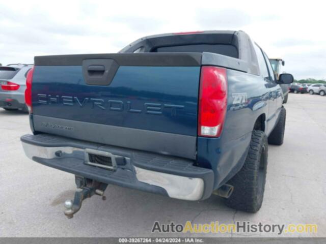 CHEVROLET AVALANCHE 1500 Z71, 3GNEK12Z56G109227