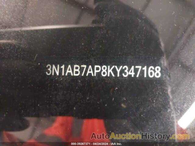 NISSAN SENTRA SR, 3N1AB7AP8KY347168