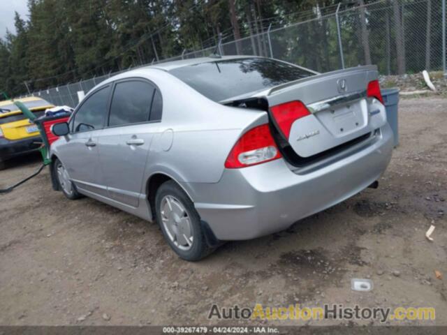 HONDA CIVIC HYBRID, JHMFA36249S008314