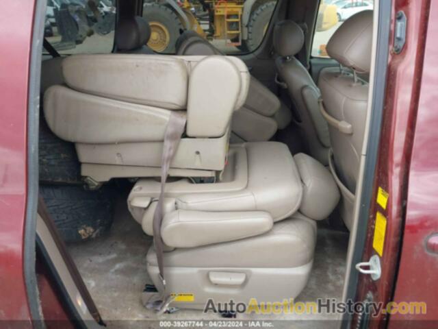 TOYOTA SIENNA XLE, 4T3ZF13C52U464126