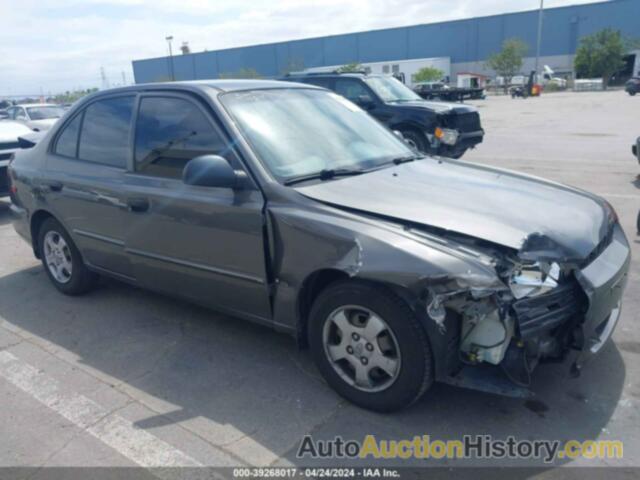 HYUNDAI ACCENT GL, KMHCG45C22U402645