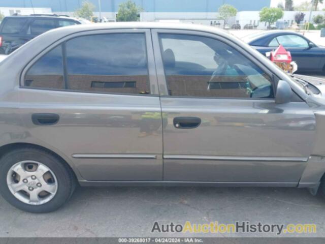 HYUNDAI ACCENT GL, KMHCG45C22U402645